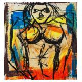 Willem de Kooning Dutch Abstract Oil on Canvas