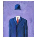 Rene Magritte Belgian Surrealist OOC Portrait