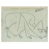 Paul Klee Swiss Expressionist Surrealist Graphite
