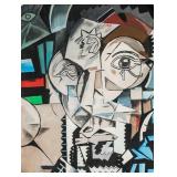 Ivan Kliun Russian Suprematist Gouache on Paper