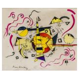 Wassily Kandinsky Russian Abstract Oil on Canvas