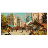 Oil on Panel Artist Signed Landscape