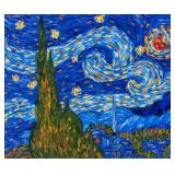 Style of Van Gogh Starry Night Framed
