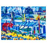 Maurice de Vlaminck French Fauvist Gouache/Paper