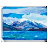 Rockwell Kent American Modern Oil Gouache on Paper