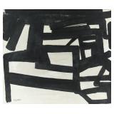 Franz Kline US Abstract Oil on Canvas Signed