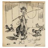 John T. McCutcheon American Pop Ink on Paper