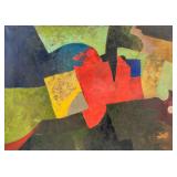 Serge Poliakoff Russian Paris School OOC Signed