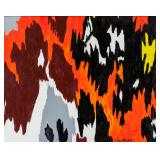 Clyfford Still American Abstract Oil on Canvas