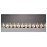 Set 12 Chinese Famille Rose Snuff Bottles Qianlong
