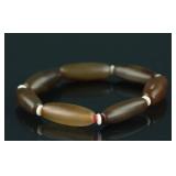 Chinese Fine Agate Bracelet