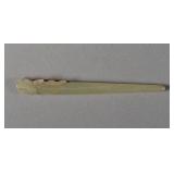 Celadon Jade Hair Ornament Dragon Head Finiale