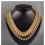 Monet Gold Tone Metal Women