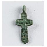 15th Century Russian Orthodox Child Cross Pendant
