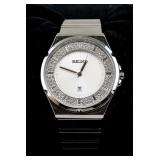 Seiko Crystal Bracelet Watch RV $300