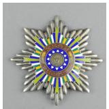 Chinese Star Medal Pin Marked Lao Tian Li