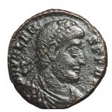 364-368 Roman Empire Valens Follis Bronze Coin