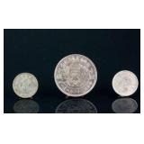 Three Assorted Chinese Coins