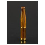 Chinese 18K Gold Wood Pipe