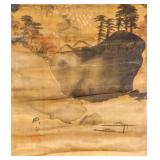 Cheng Zhang Chinese Watercolor on Silk