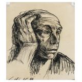 Kathe Kollwitz German Expressionist Charcoal/Paper