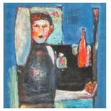 Igor Smychek b. 1953 Ukrainian Oil on Paper