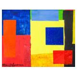 Hans Hofmann American Abstract Oil on Canvas
