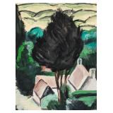 Andre Derain French Fauvist Gouache on Paper