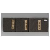 3 PC Chinese Print  Twenty-four Filial Exemplars