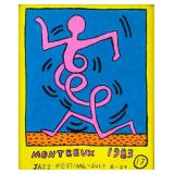 Keith Haring American Pop Art Oil on Canvas