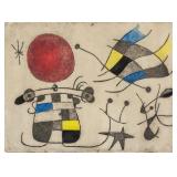 Joan Miro Spanish Surrealist Signed Litho 23/50