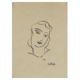 Henri Matisse French Fauvist Ink on Paper