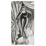 Bob Kane American Pop Mixed Media on Paper