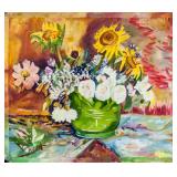 Dutch Impressionist Oil on Canvas signed Vincent