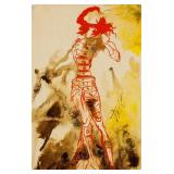 Salvador Dali Spanish Surrealist Mixed Media Paper