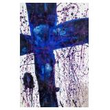 Sam Francis American Abstract Oil on Canvas