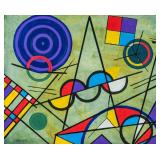 Wassily Kandinsky Russian Abstract Oil on Canvas