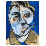 Francis Bacon British Modernist Tempera Portrait
