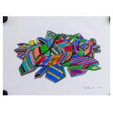 Wayne Thiebaud American Pop Art Marker on Paper