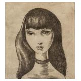 Moise Kisling French-Polish Signed Linocut 24/80