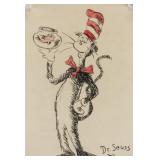 Dr. Seuss American Cartoonist Pencil on Paper