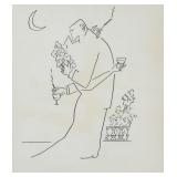 Saul Steinberg  American Pop Art Ink on Paper