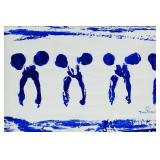 Yves Klein French Minimalist Oil on Canvas