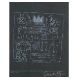 Jean-Michel Basquiat American Linocut 27/100