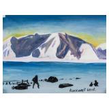 Rockwell Kent American Modernist Tempera on Paper