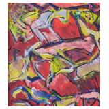 Willem de Kooning Dutch Abstract Oil on Canvas