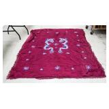 Chinese Large Double Dragon Embroidery Panel