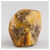 Chinese Shoushan Stone Carved Seal