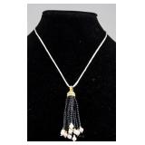 Pearl Pendant with Fashion Cord