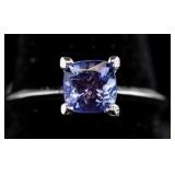 1.25ct Tanzanite Solitaire Ring CRV $2900
